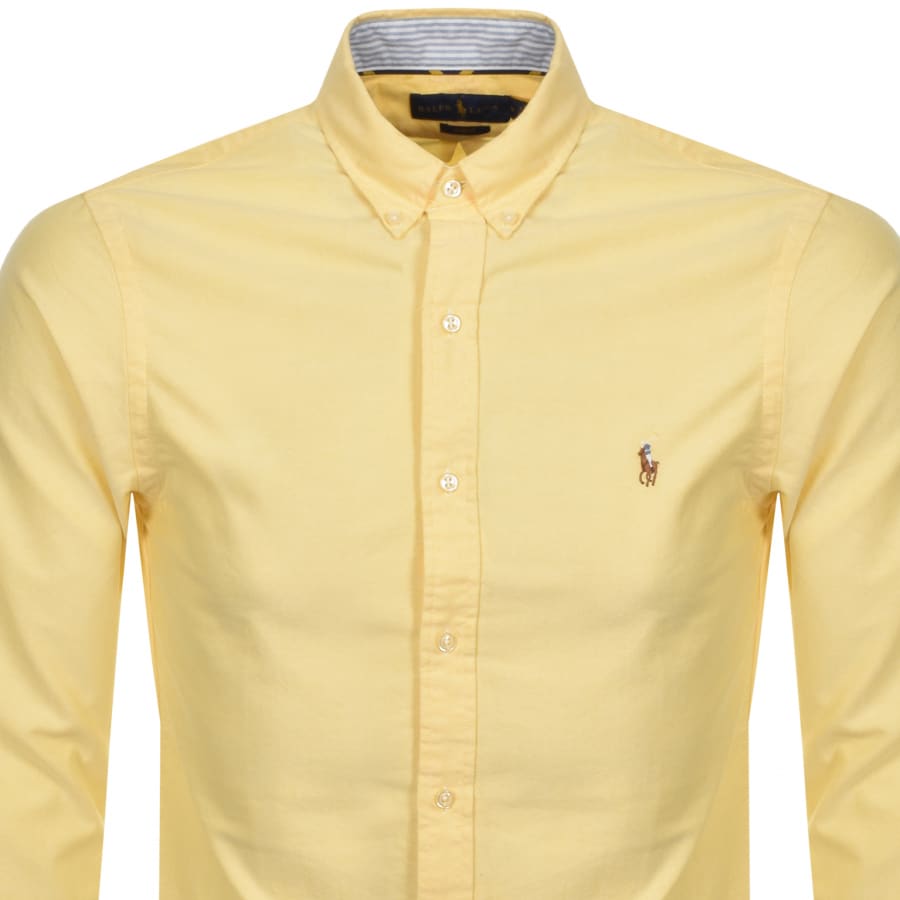 Alternative Image for ProductRalph Lauren Oxford Long Sleeved Shirt Yellow2